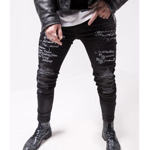 Sernes Co. Black Stone Stitch Embroidered Custom Jeans